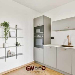 Kitchen hutch driftwod gray