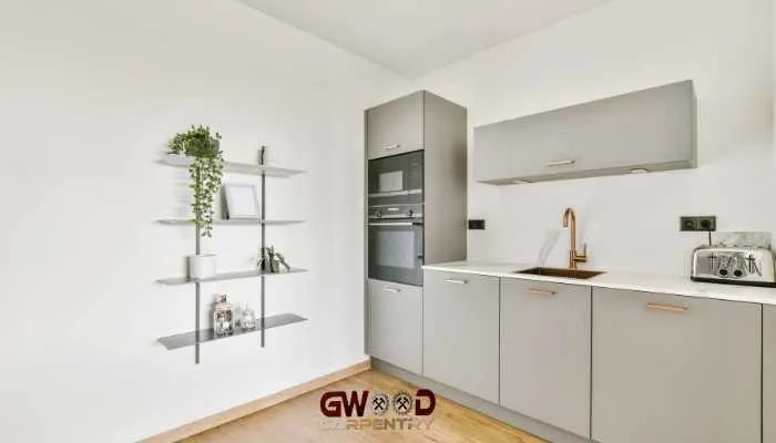 Kitchen hutch driftwod gray