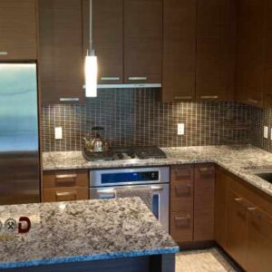 Kitchen hutch silk Gray