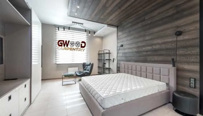 Modern Headboard slate gray