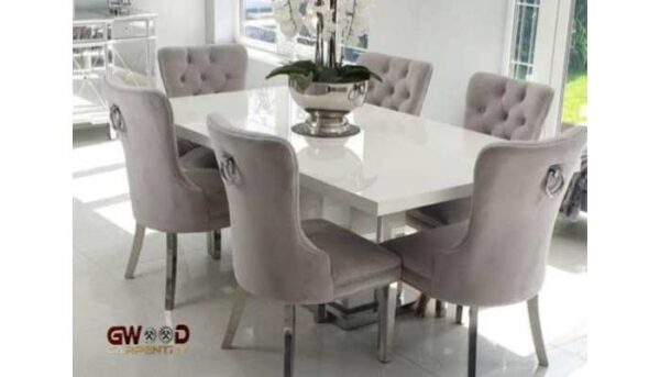 Modern dinning table.gray-brown