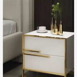 white gold pedestal
