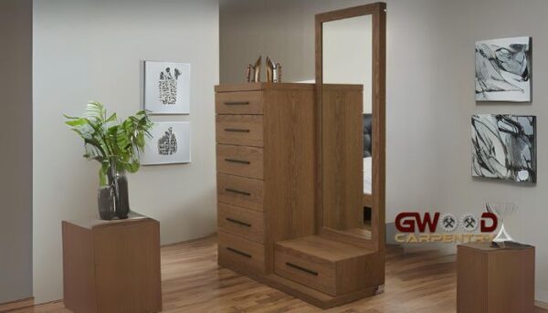Chest of Drawers with Mirror