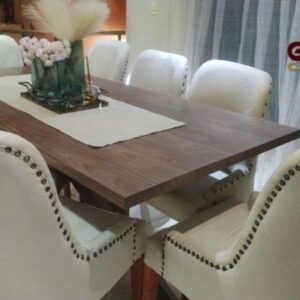Elegant dining set table