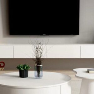 Modern floating TV stand