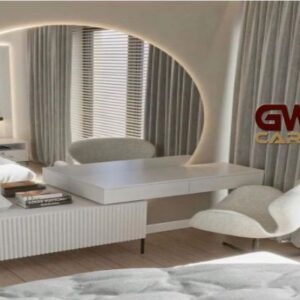 modern cream dressing table